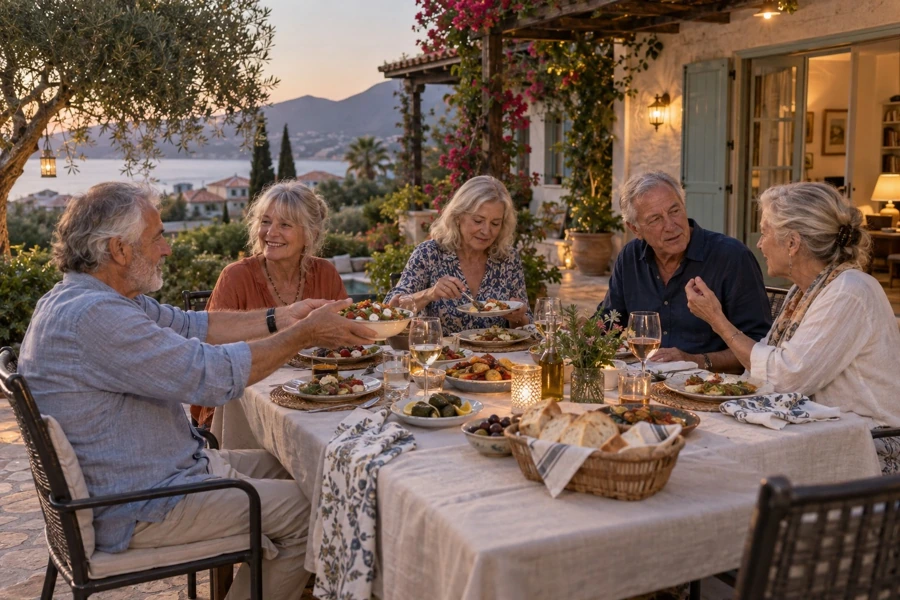 Paylaşımlı villa yaşamı
